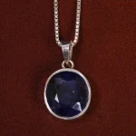 گردنبند یاقوت کبود کد 24939