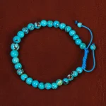 دستبند فیروزه خزامه کد 24966