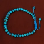 دستبند فیروزه خزامه کد 24968