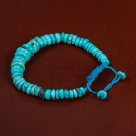 دستبند فیروزه خزامه کد 24970