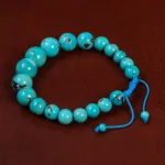 دستبند فیروزه خزامه کد 24971