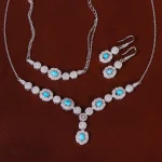 سرویس فیروزه زنانه کد 25043