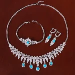 سرویس فیروزه زنانه کد 25044