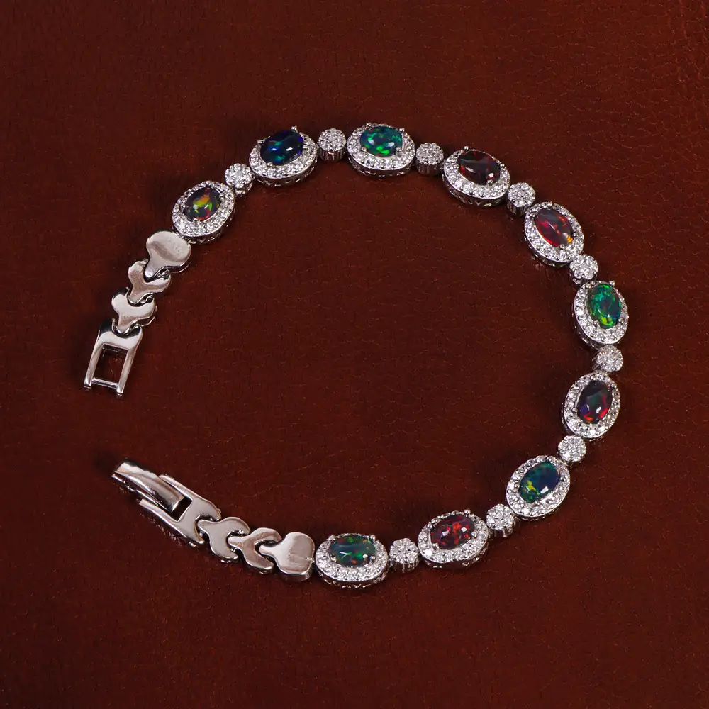 دستبند اوپال زنانه کد 25253