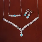 سرویس فیروزه زنانه کد 25289