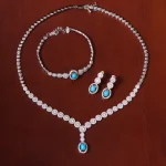 سرویس فیروزه زنانه کد 25290