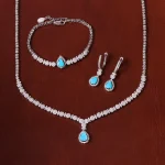 سرویس فیروزه زنانه کد 25295