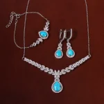 سرویس فیروزه زنانه کد 25301