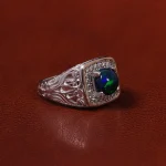 انگشتر اوپال مردانه کد 25302