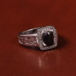 انگشتر اوپال مردانه کد 25307