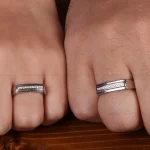 حلقه نقره ست کد 24617