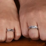 حلقه نقره ست کد 24620