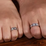 حلقه نقره ست کد 24626