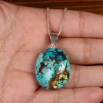 گردنبند فیروزه شجری کد 24628