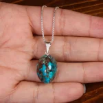 گردنبند فیروزه شجری کد 24633