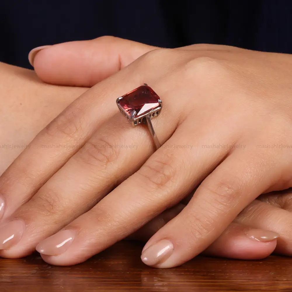 انگشتر الکساندریت زنانه کد 24785