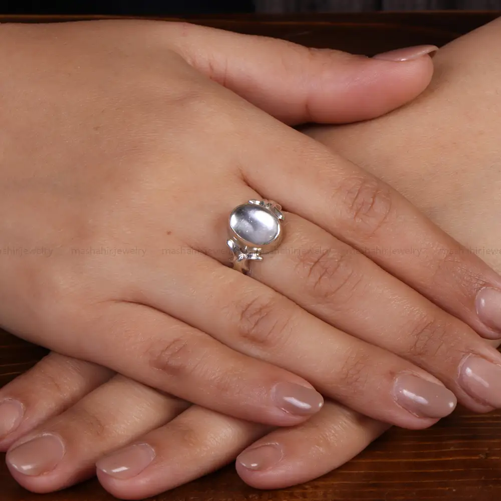 انگشتر اوپال زنانه کد 24809