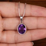 گردنبند آمیتیست اسپرت کد 24886