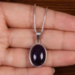 گردنبند آمیتیست اسپرت کد 24891