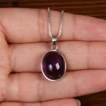 گردنبند آمیتیست اسپرت کد 24893