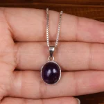 گردنبند آمیتیست اسپرت کد 24897