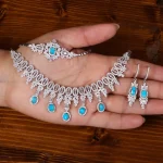 سرویس فیروزه زنانه کد 25044