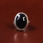 انگشتر عقیق مردانه کد 25076