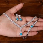 سرویس فیروزه زنانه کد 25290