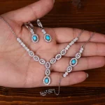 سرویس فیروزه زنانه کد 25297