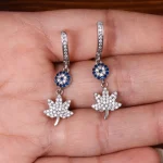 گوشواره نقره زنانه کد 25368