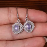 گوشواره عقیق زنانه کد 25370