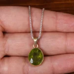 گردنبند زبرجد اسپرت کد 25384