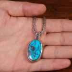 گردنبند فیروزه اسپرت کد 25409