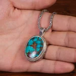 گردنبند فیروزه اسپرت کد 25421