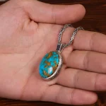 گردنبند فیروزه اسپرت کد 25423