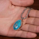 گردنبند فیروزه اسپرت کد 25424