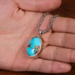 گردنبند فیروزه اسپرت کد 25428