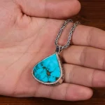 گردنبند فیروزه اسپرت کد 25430