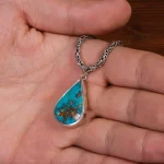 گردنبند فیروزه اسپرت کد 25432