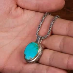 گردنبند فیروزه اسپرت کد 25433