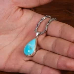 گردنبند فیروزه اسپرت کد 25434