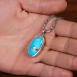 گردنبند فیروزه اسپرت کد 25439