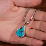 گردنبند فیروزه اسپرت کد 25442