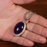 گردنبند آمیتیست اسپرت کد 25445