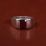 انگشتر یاقوت سرخ مردانه کد 25533