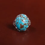 انگشتر فیروزه شجری مردانه کد 25749