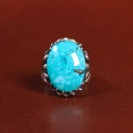 انگشتر فیروزه شجری مردانه کد 25889