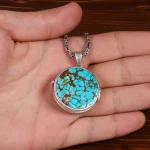 گردنبند فیروزه اسپرت کد 25417