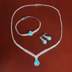 سرویس فیروزه زنانه کد 25977