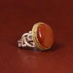 انگشتر عقیق یمن مردانه کد 26148